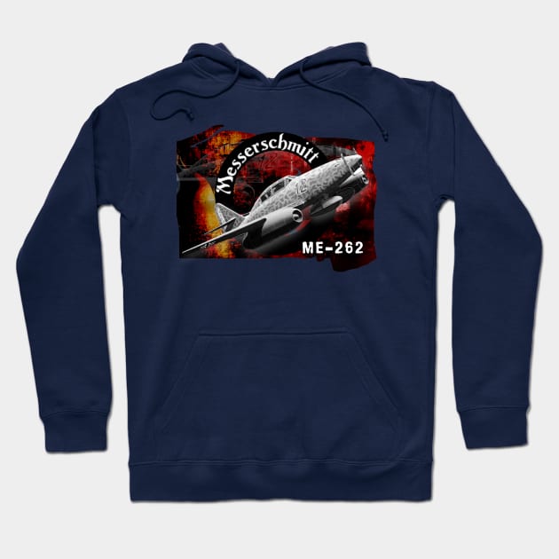 Messerschmitt ME-262 Hoodie by aeroloversclothing